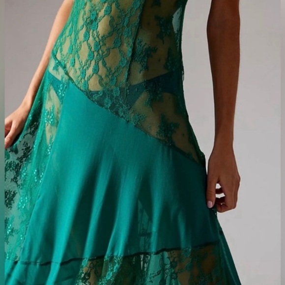 Free People Intimately Lacey Slip Dress Sm - Picture 2 of 8